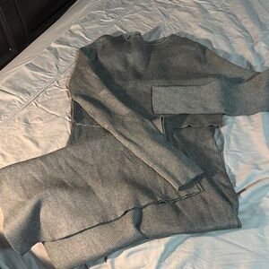 Kindred Bravely Charcoal Knit Midi Dress